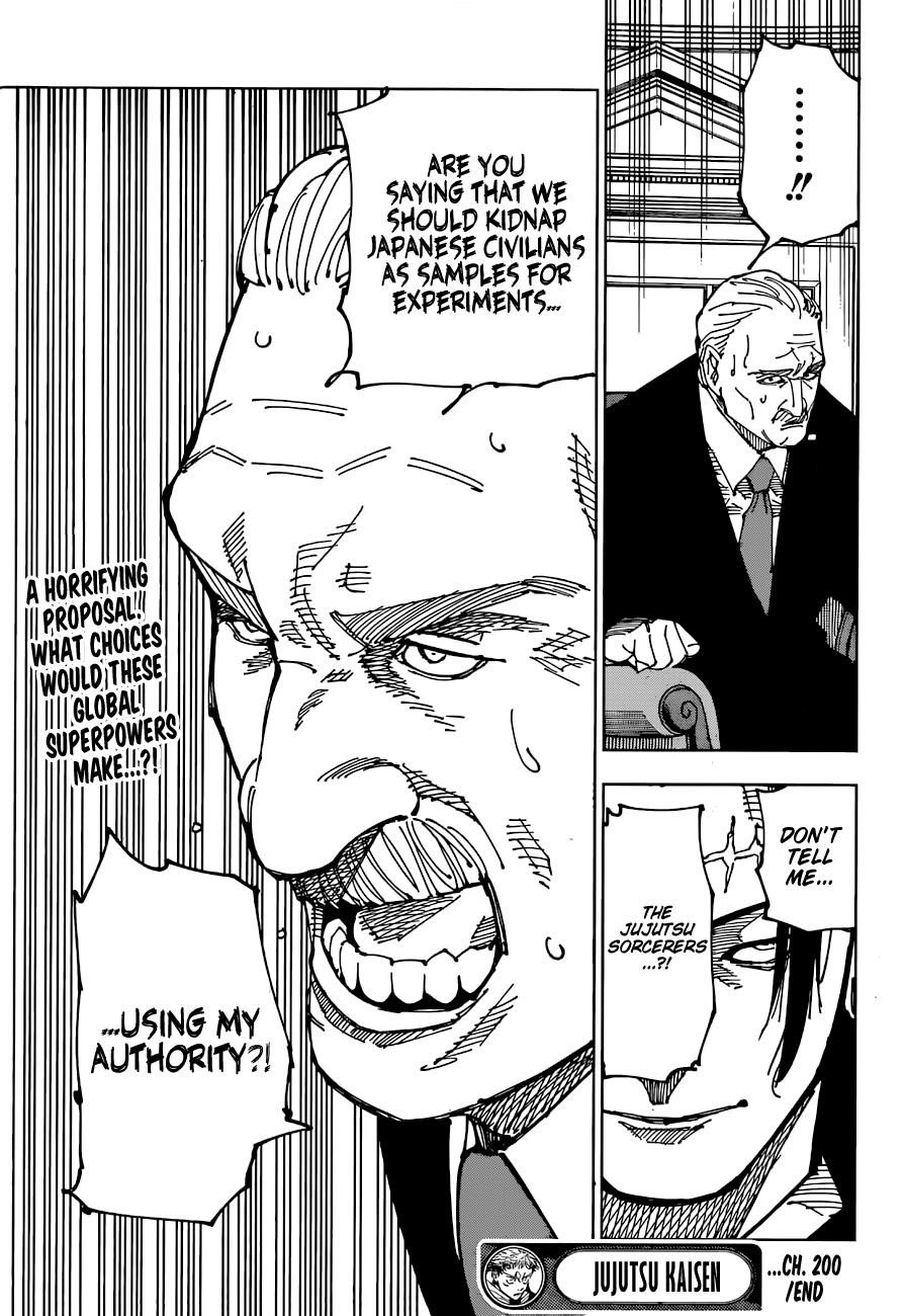 Jujutsu Kaisen Chapter 200 image 19